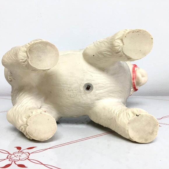 Vintage 1968 Rubber "Donkey" Squeaky Toy by J.L. Prescott - Sleep Eyes - Picture 6 of 7